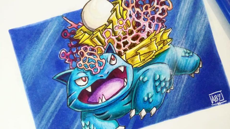 Illustration for article titled Artist Reimagines Pokémon Starters As Different Pokémon Types